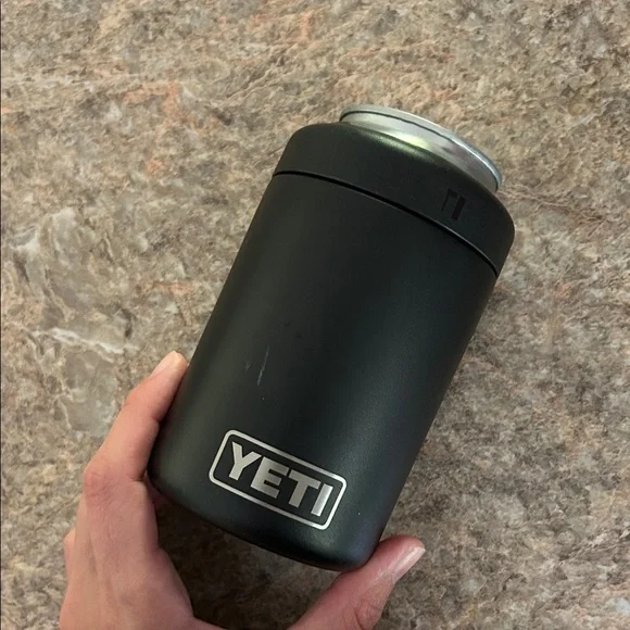 YETI Matte Black Can Insulator - Picture 2 of 4